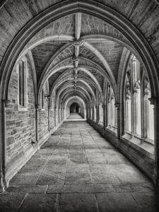 a long hallway