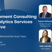 Webinar: Management Consulting and Analytics Services Deep Dive