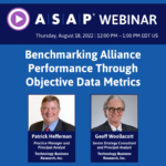 ASAP Webinar: Benchmarking alliance performance through objective data metrics