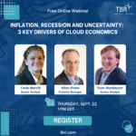 Webinar: Inflation, recession and uncertainty: 3 key drivers of cloud economics