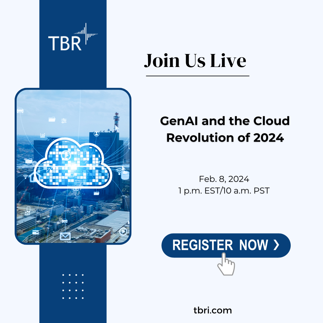 TBR Insights Live - GenAI and the Cloud Revolution in 2024