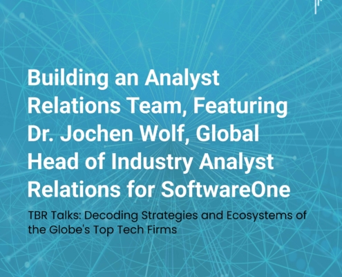 TBR Talks: Building an Analyst Relations Team, Featuring Dr. Jochen Wolf of SoftwareOne