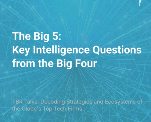 TBR Talks: The Big 5: Key Intelligence Questions from the Big Four