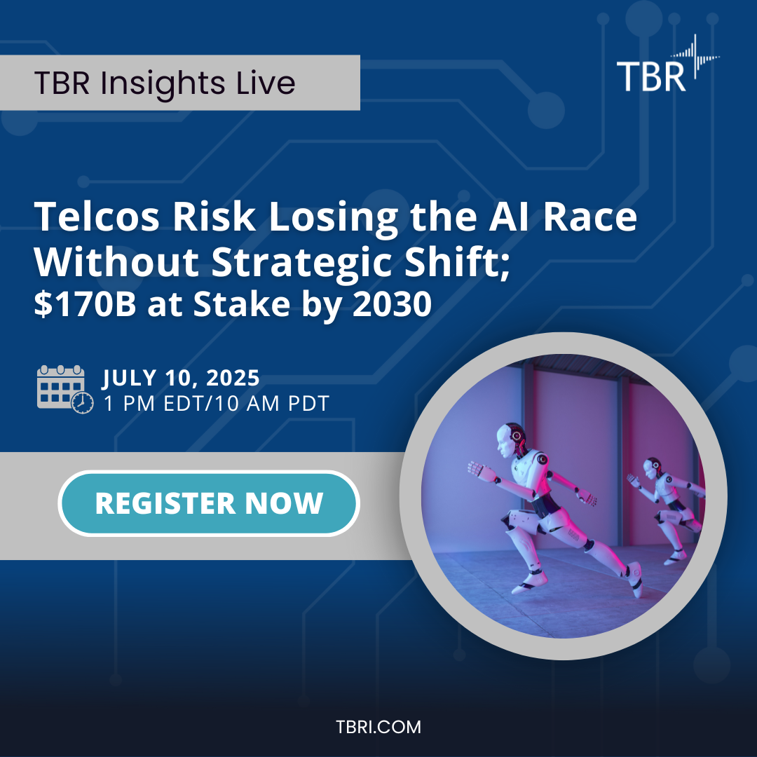 TBR Insights Live - Telcos Risk Losing the AI Race Without Strategic Shift; $170B at Stake by 2030