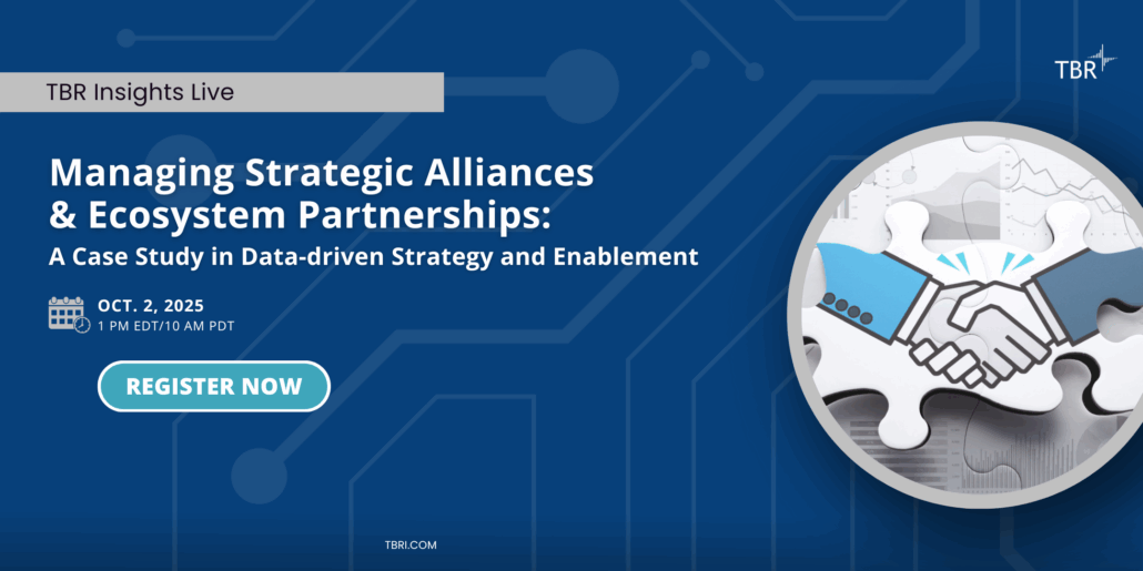 TBR Insights Live - Managing Strategic Alliances & Ecosystem Partnerships: A Case Study in Data-driven Strategy and Enablement