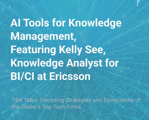 TBR Talks: AI Tools for Knowledge Management, Featuring Kelly See of Ericsson
