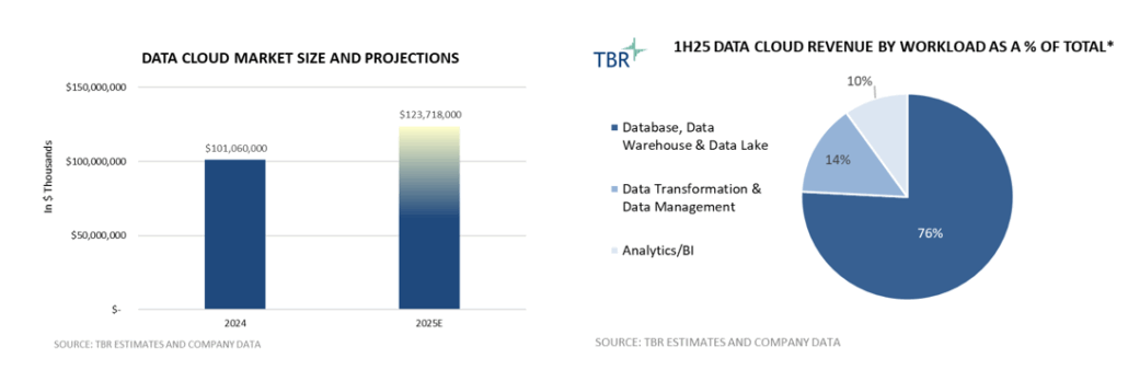 Data Cloud Revenue and Market Share