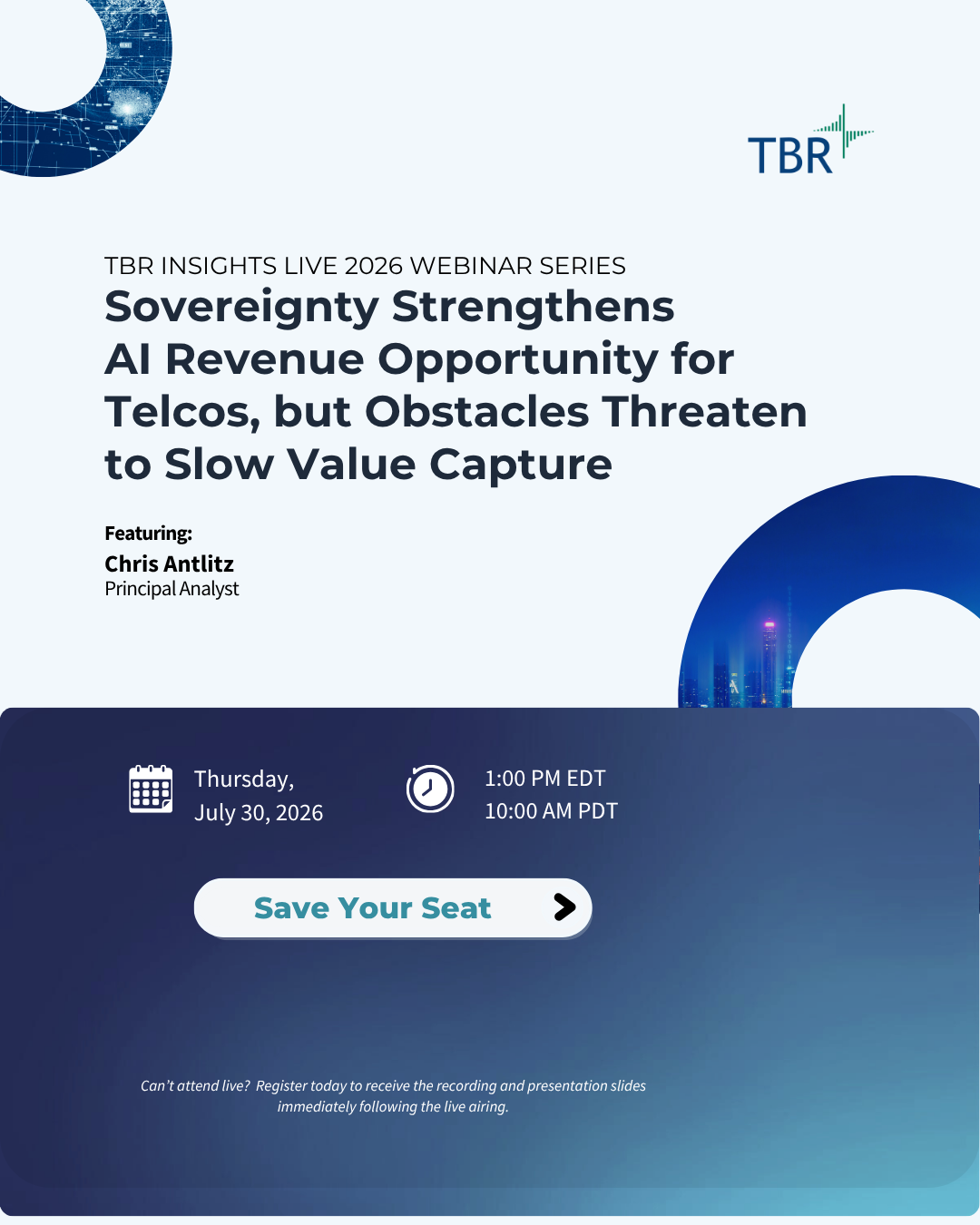 Sovereignty Strengthens AI Revenue Opportunity for Telcos, but Obstacles Threaten to Slow Value Capture (Instagram Post)